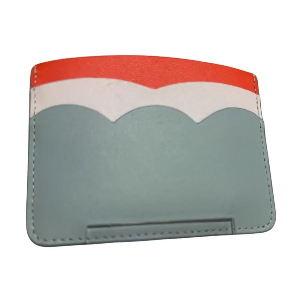 Kate Spade Gemma Small Slim Card Holder- Cloud Mist